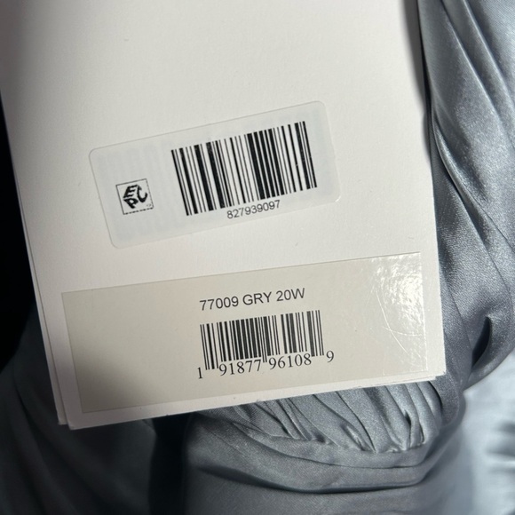 MAC DUGGAL 77009 NWT Ruched Ruffle Sleeve High Low Gown - Picture 6 of 6